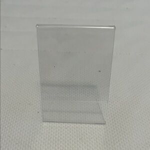 Clear Acrylic Display Stand for wallet size